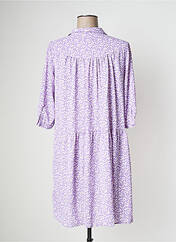 Robe mi-longue violet SENS UNIQ pour femme seconde vue