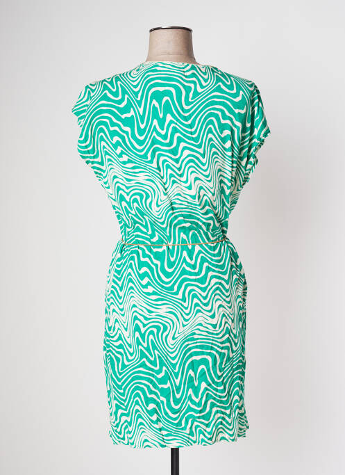 Robe courte vert GOA pour femme