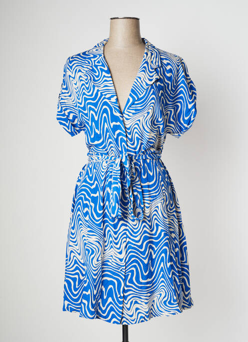 Robe mi-longue bleu GOA pour femme