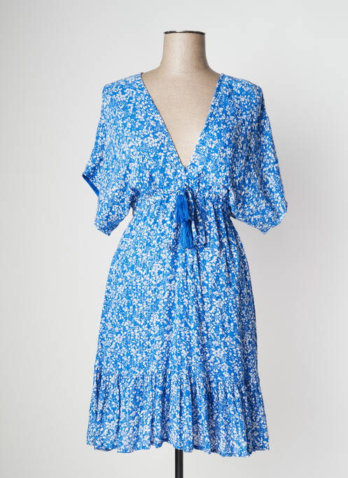 Robe mi-longue bleu GOA pour femme