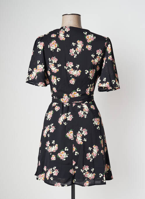 Robe mi-longue noir THE GOOD FAMILY femme