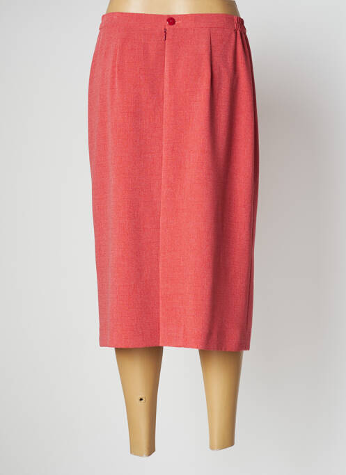 Jupe mi-longue orange KARTING femme