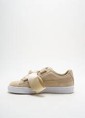 Baskets beige PUMA pour femme seconde vue