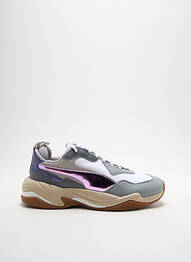 Baskets matière lisse talon de 4 à 6cm rose PUMA femme