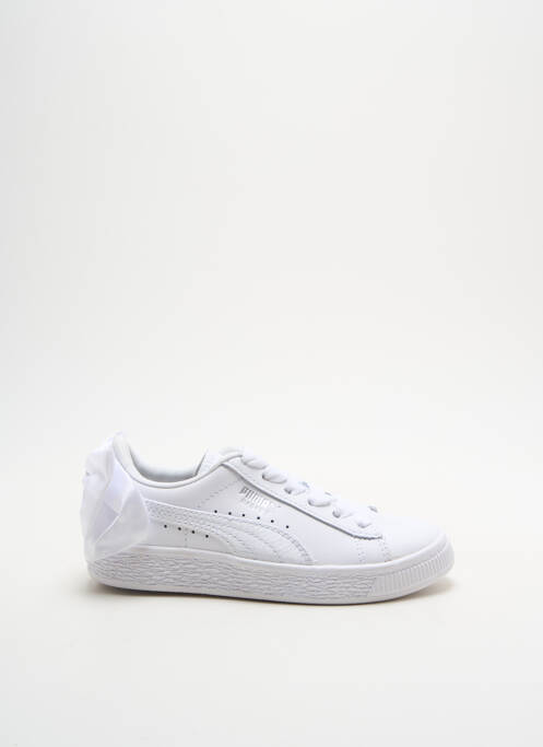 Baskets blanc PUMA pour fille