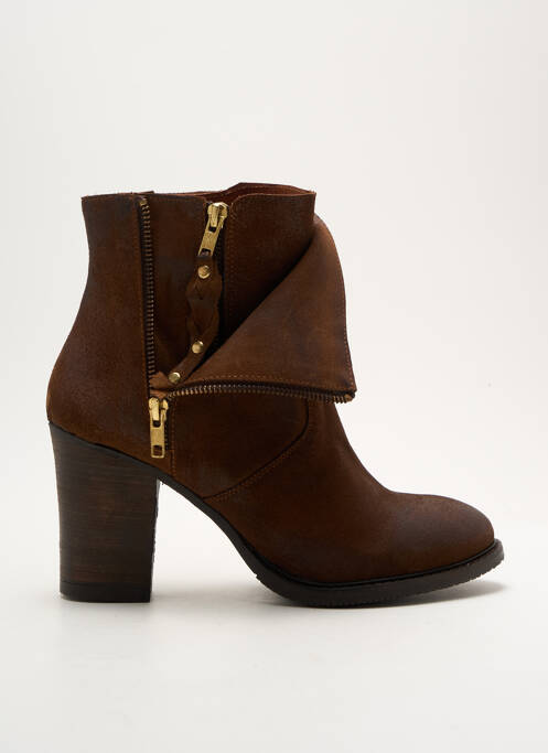 Bottines/Boots marron LSQ pour femme