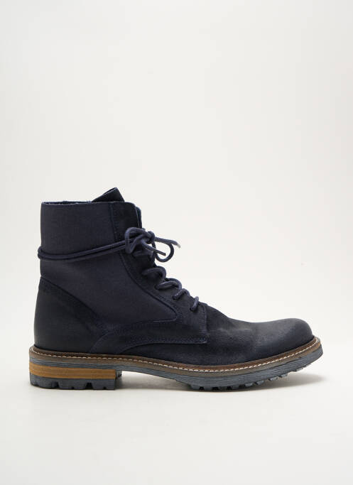 Bottines/Boots bleu HEXAGONE pour homme