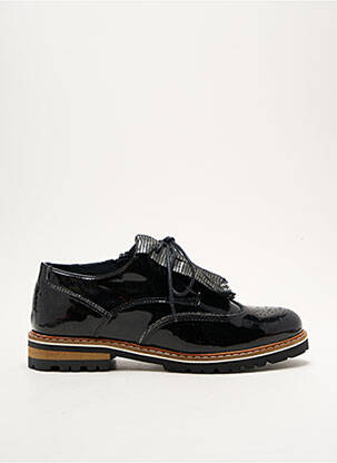 Derbies matière lisse talon plat jusqu'à 3cm noir REGARD femme