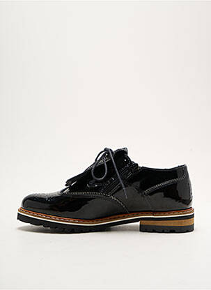 Derbies matière lisse talon plat jusqu'à 3cm noir REGARD femme