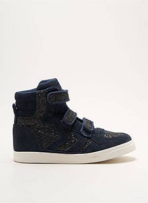 Baskets bleu HUMMEL pour fille