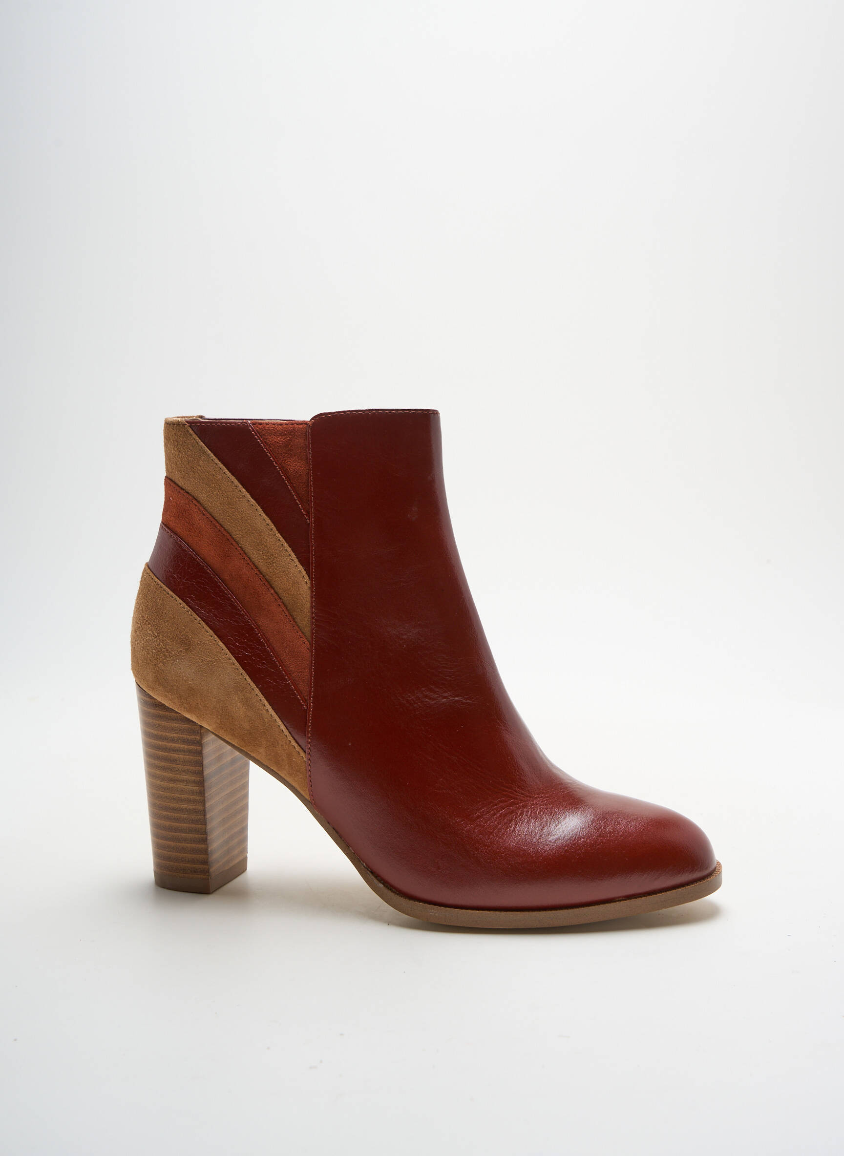 HOT Mellow Yellow Bottine Femme Cognac Mellow Yellow