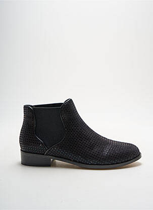 Bottines/boots tissage satiné talon plat jusqu'à 3cm noir MELLOW YELLOW femme