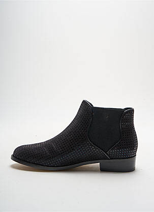 Bottines/boots tissage satiné talon plat jusqu'à 3cm noir MELLOW YELLOW femme