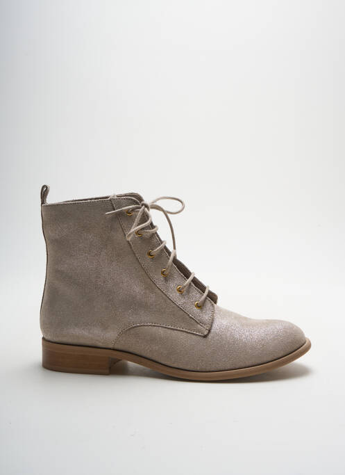 Bottines/Boots beige MELLOW YELLOW pour femme