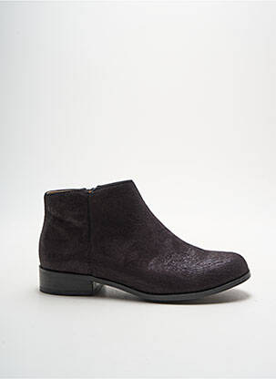 Bottines/boots tissage satiné talon plat jusqu'à 3cm noir MELLOW YELLOW femme