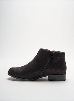 Bottines/boots tissage satiné talon plat jusqu'à 3cm noir MELLOW YELLOW femme