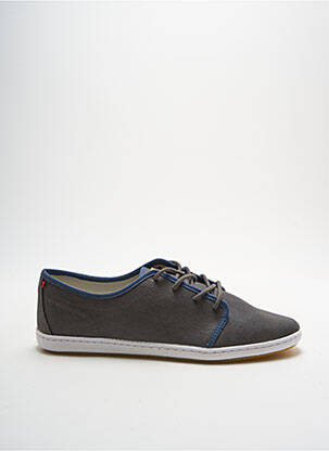 Baskets bout rond bout rond gris LAFEYT homme