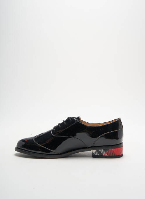Derbies matière lisse talon plat jusqu'à 3cm noir MELLOW YELLOW femme