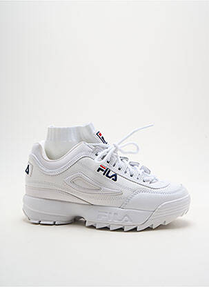 Baskets blanc FILA pour femme