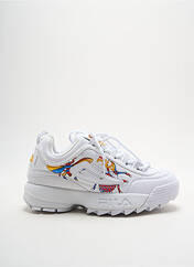 Baskets blanc FILA pour femme seconde vue