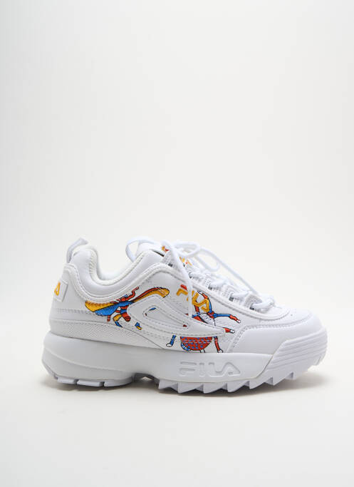 Baskets blanc FILA pour femme