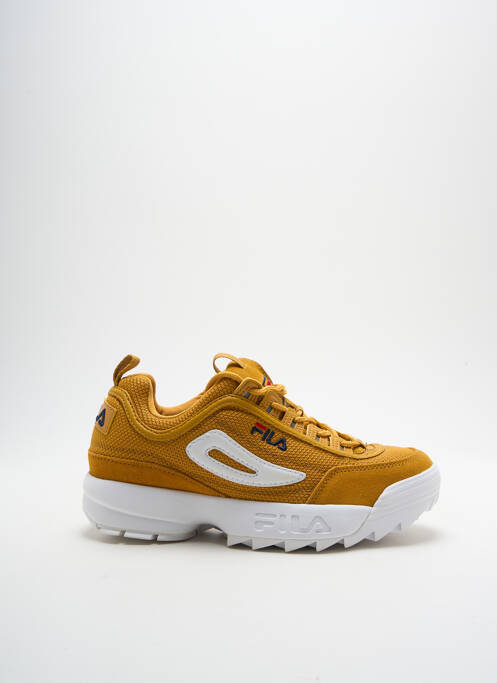 Baskets jaune FILA pour femme