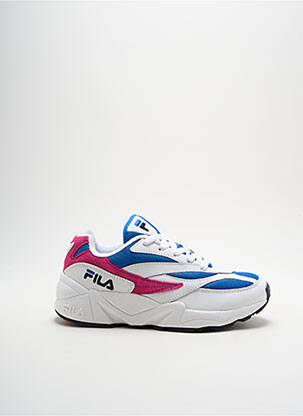 Baskets talon compensé talon plat jusqu'à 3cm rose FILA femme