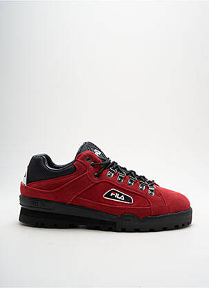 Baskets rouge FILA pour homme
