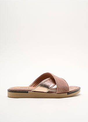 Mules/sabots type de semelle amortissante talon plat jusqu'à 3cm rose NGY femme