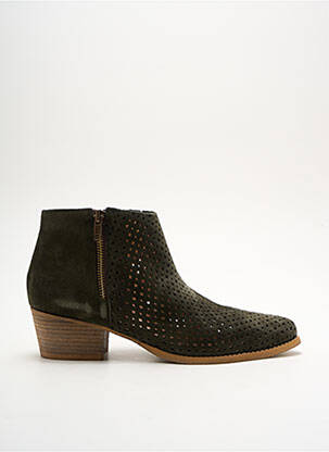 Bottines/Boots vert NGY pour femme