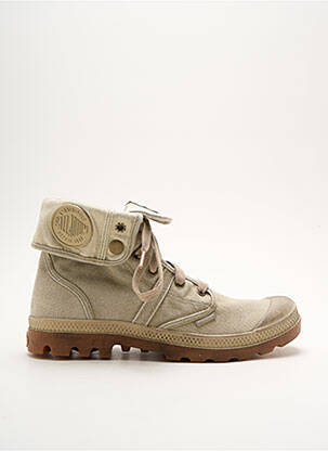 Baskets beige PALLADIUM pour homme
