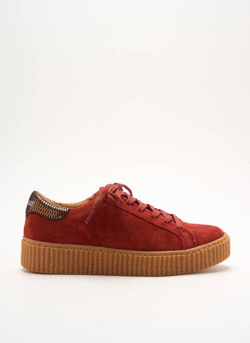 Baskets orange NO NAME pour femme