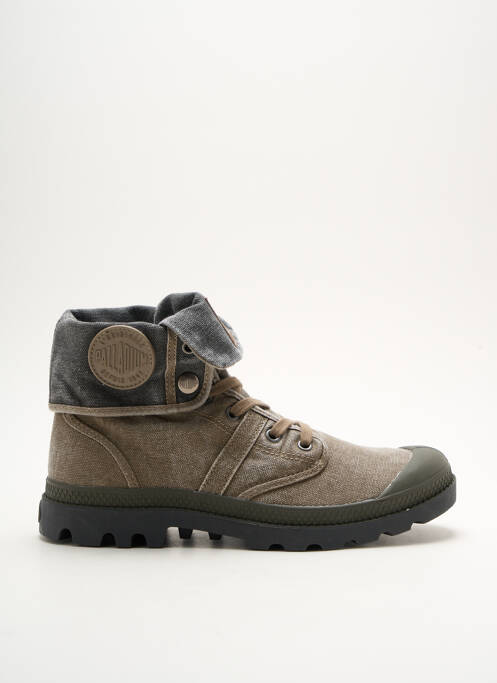 Baskets beige PALLADIUM pour homme