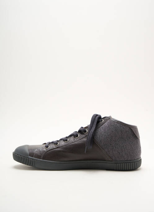 Baskets empiècements gris PATAUGAS homme