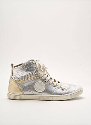 Baskets argent PATAUGAS pour femme