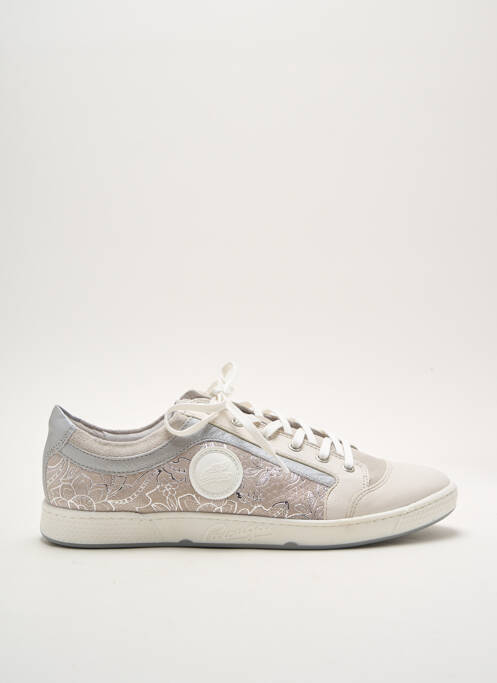 Baskets argent PATAUGAS pour femme