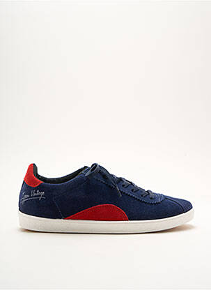 Baskets empiècements bleu IPPON VINTAGE homme