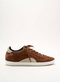 Baskets empiècements marron IPPON VINTAGE homme