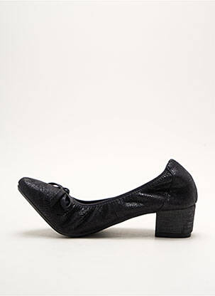 Ballerines carré talon plat jusqu'à 3cm noir LES P'TITES BOMBES femme