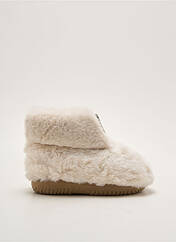 Chaussons/Pantoufles blanc VICTORIA pour fille seconde vue