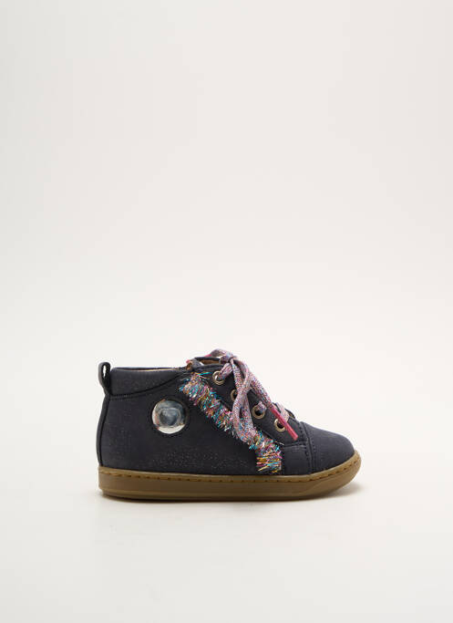 Bottillons bleu SHOO POM pour fille