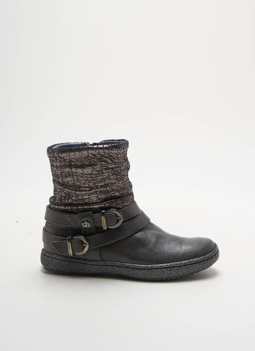 Bottines/Boots argent STONES AND BONES pour fille