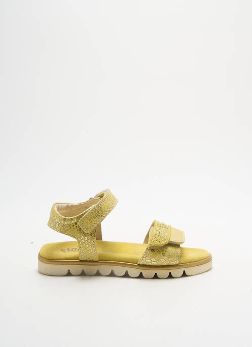 Sandales/Nu pieds jaune STONES AND BONES pour fille
