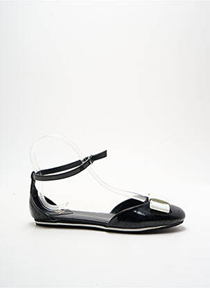 Sandales/nu pieds matière lisse talon plat jusqu'à 3cm noir FORNARINA femme
