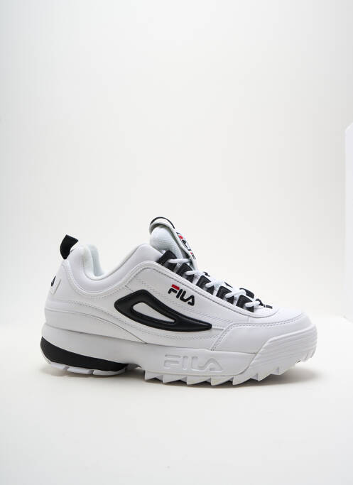 Baskets blanc FILA pour homme