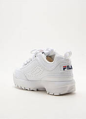 Baskets blanc FILA pour enfant seconde vue