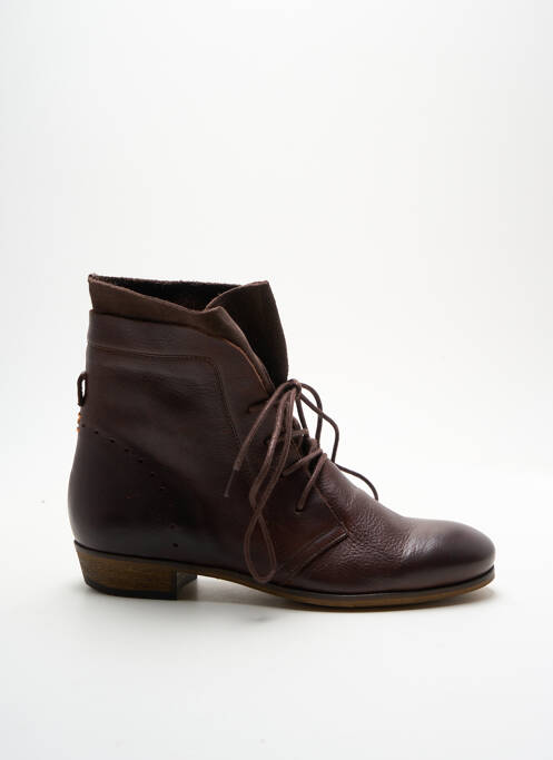 Bottines/Boots marron HUB pour femme