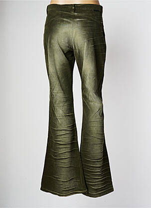 Pantalon flare taille normale taille normale vert BE YOU K femme
