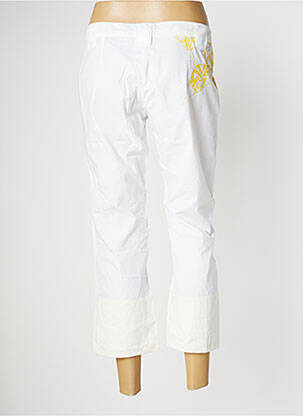 Pantacourt coupe droite taille normale jaune BE YOU K femme