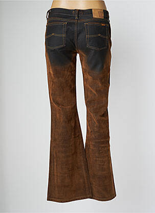 Jean coupe flare taille normale taille normale marron CHEYENNE femme